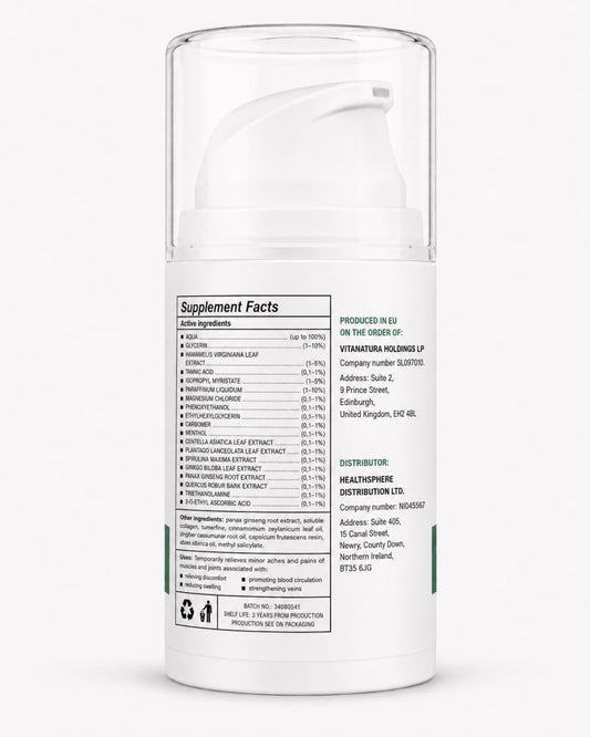 BioArtrin Cream – Joint & Muscle Comfort Warming Care – 50 ml