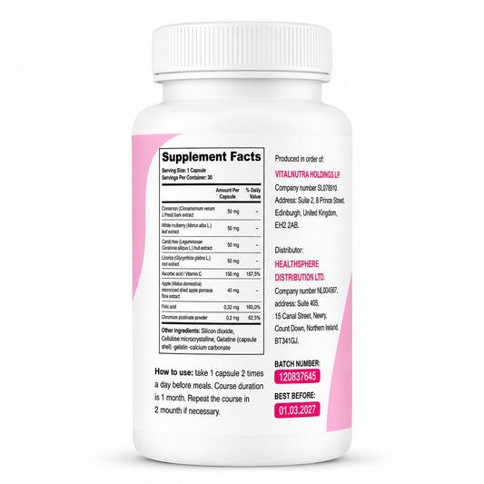 BRAVONA FORTE - Women’s Wellness Support Formula - 30 Capsules