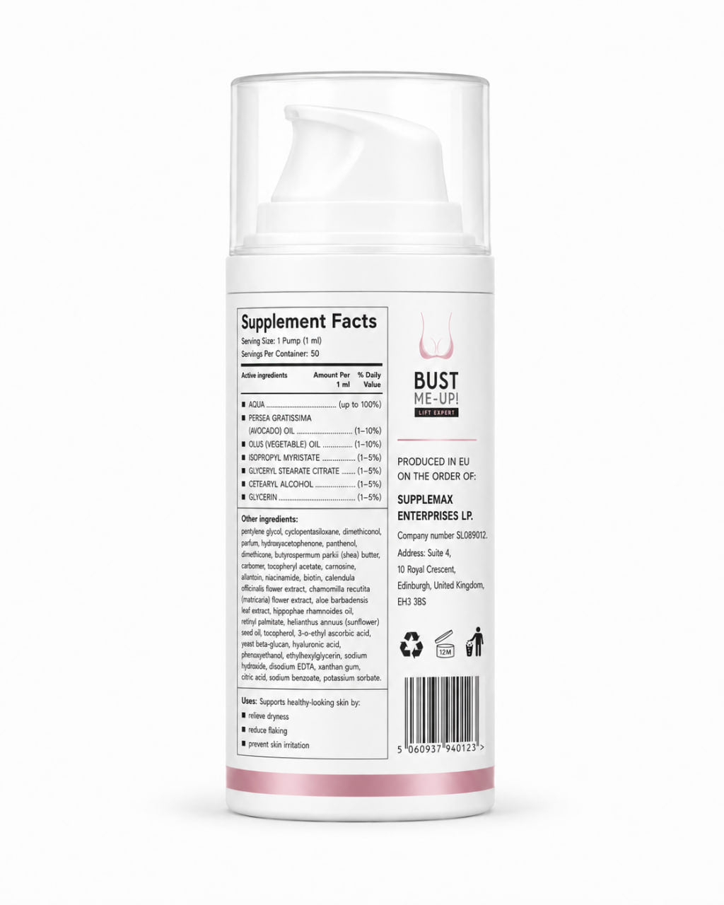 BUST ME-UP - Bust Care & Massage Serum - 50ml