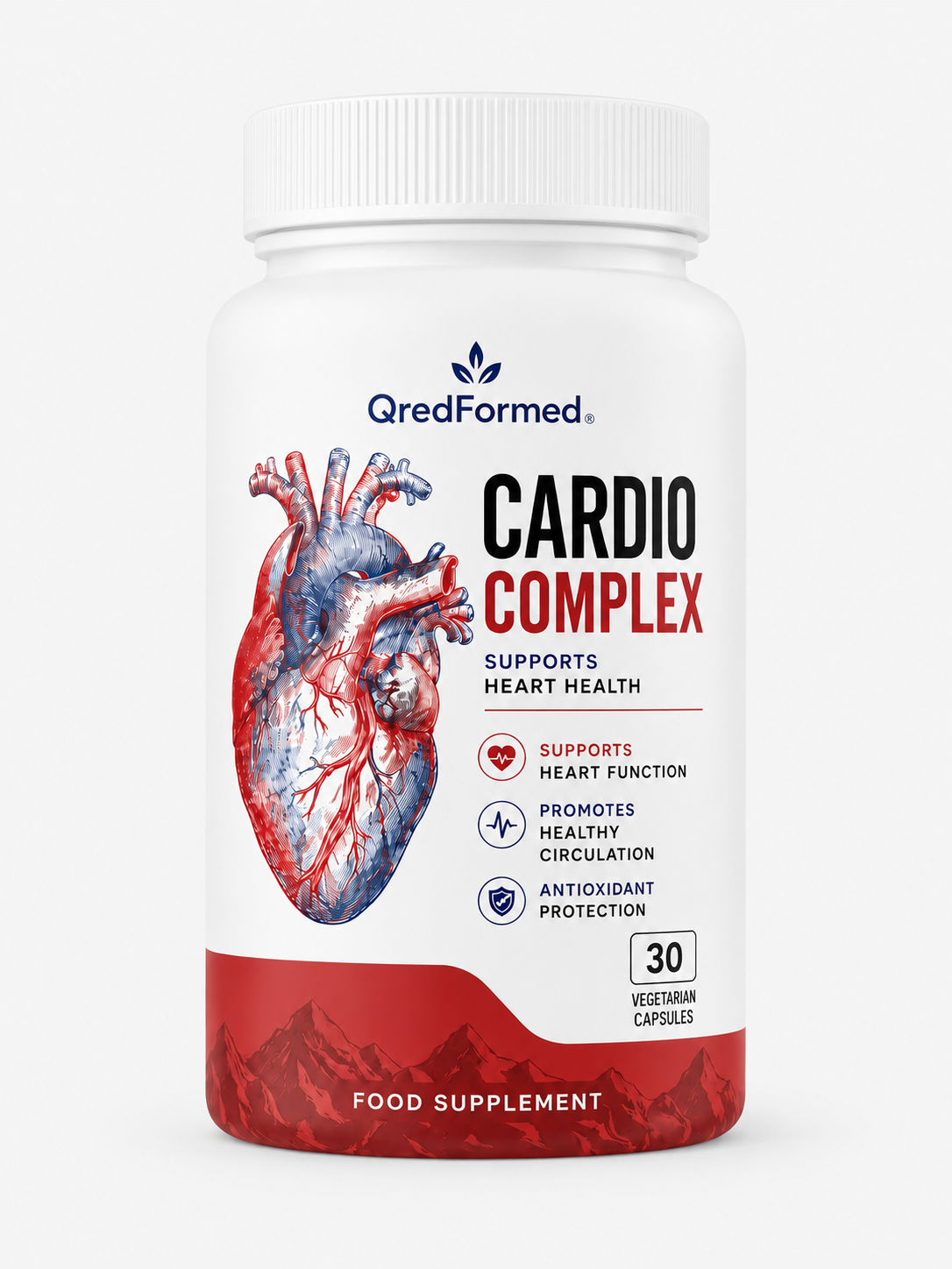 CARDIO COMPLEX - Cardiovascular Wellness & Antioxidant Support - 30 Capsules