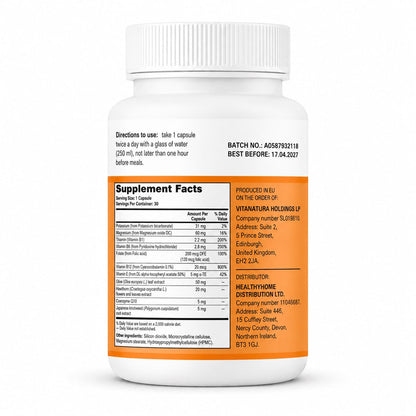 Cardiotons - Cardiovascular Support - 30 Capsules