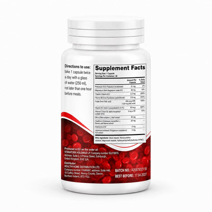 Cardital - Cardiovascular Wellness Formula - 30 Capsules