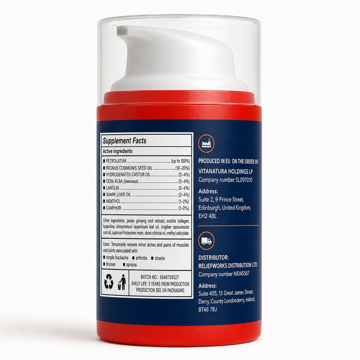 Arto Flexi – Botanical Joint & Muscle Care Cream – 50 ml