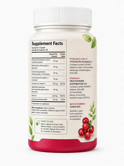 CISTI KOMPLE - Daily Botanical & Nutritional Support - 30 Capsules