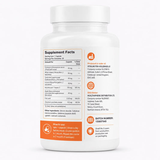 CitrusBurn – Metabolic Wellness Formula – 30 Capsules