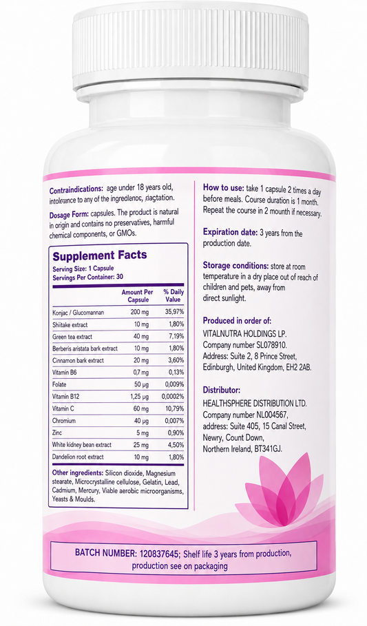 Cystenotte – Everyday Balance & Nutritional Support – 30 Capsules