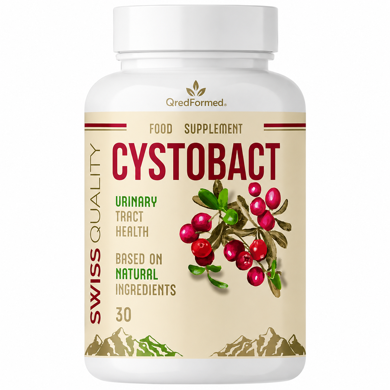 CYSTOBACT – Urinary Wellness Formula – 30 Capsules