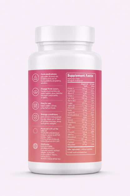 DERMA LUX – Daily Beauty & Wellness Formula – 30 Tablets