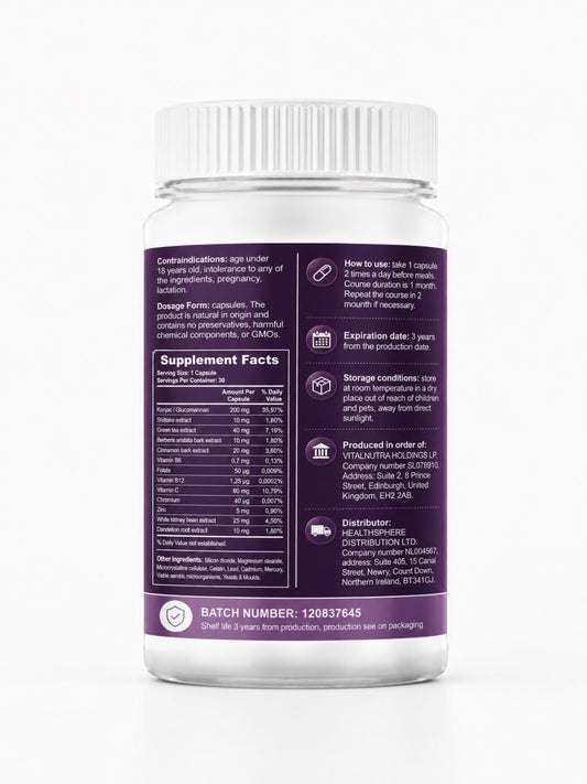 Desparizal – Digestive Cleanse & Intestinal Balance Support – 30 Capsules