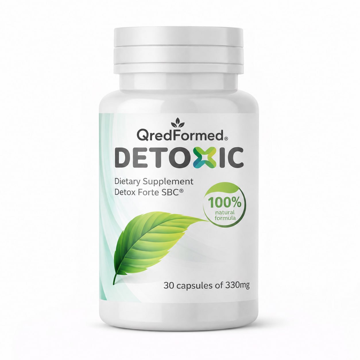 Detoxic – Herbal Digestive & Intestinal Support Supplement – 30 Capsules