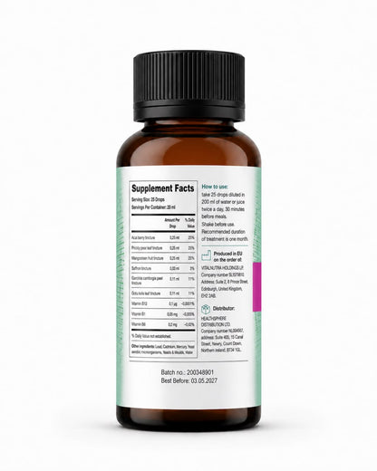 Dietter - Daily Metabolism Support Formula - 20 ml