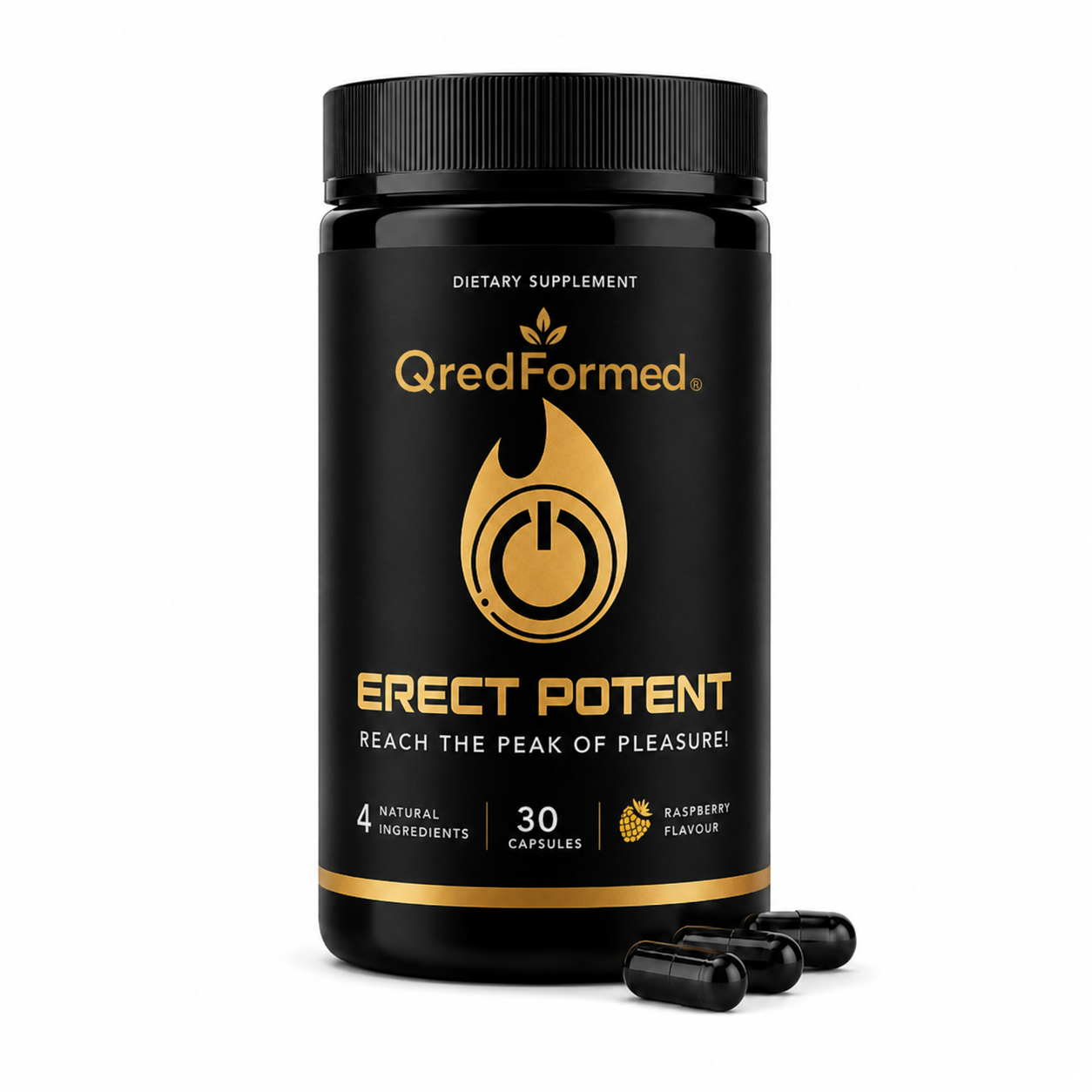 Erect Potent - Performance & Stamina Support for Men – 30 Capsules