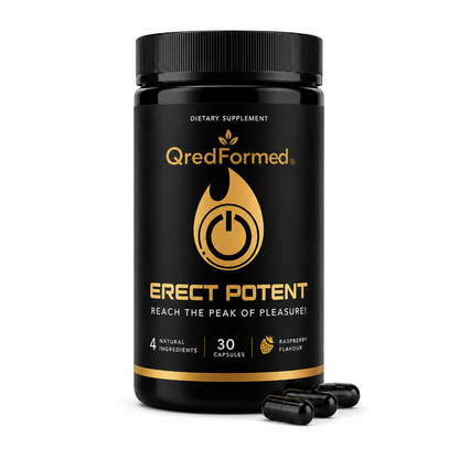 Erect Potent - Performance & Stamina Support for Men – 30 Capsules