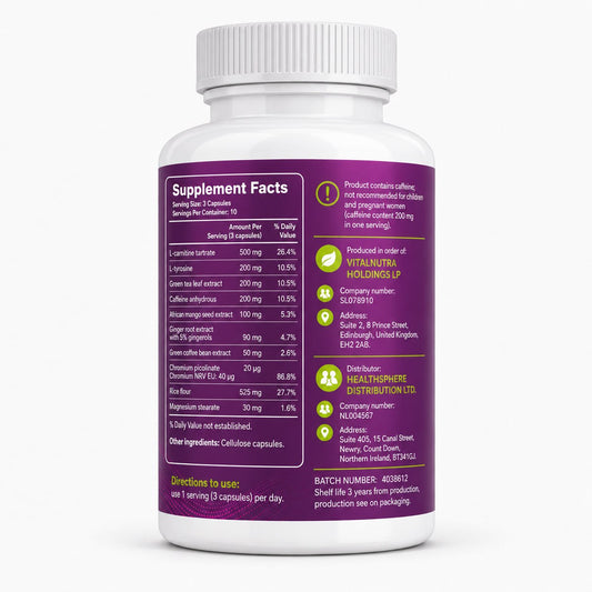 Figoxal - Daily Metabolism Support Formula - 30 Capsules
