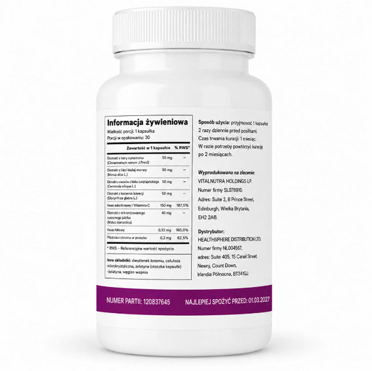 Flebrix – Leg Comfort & Wellness Support Capsules – 30 Capsules