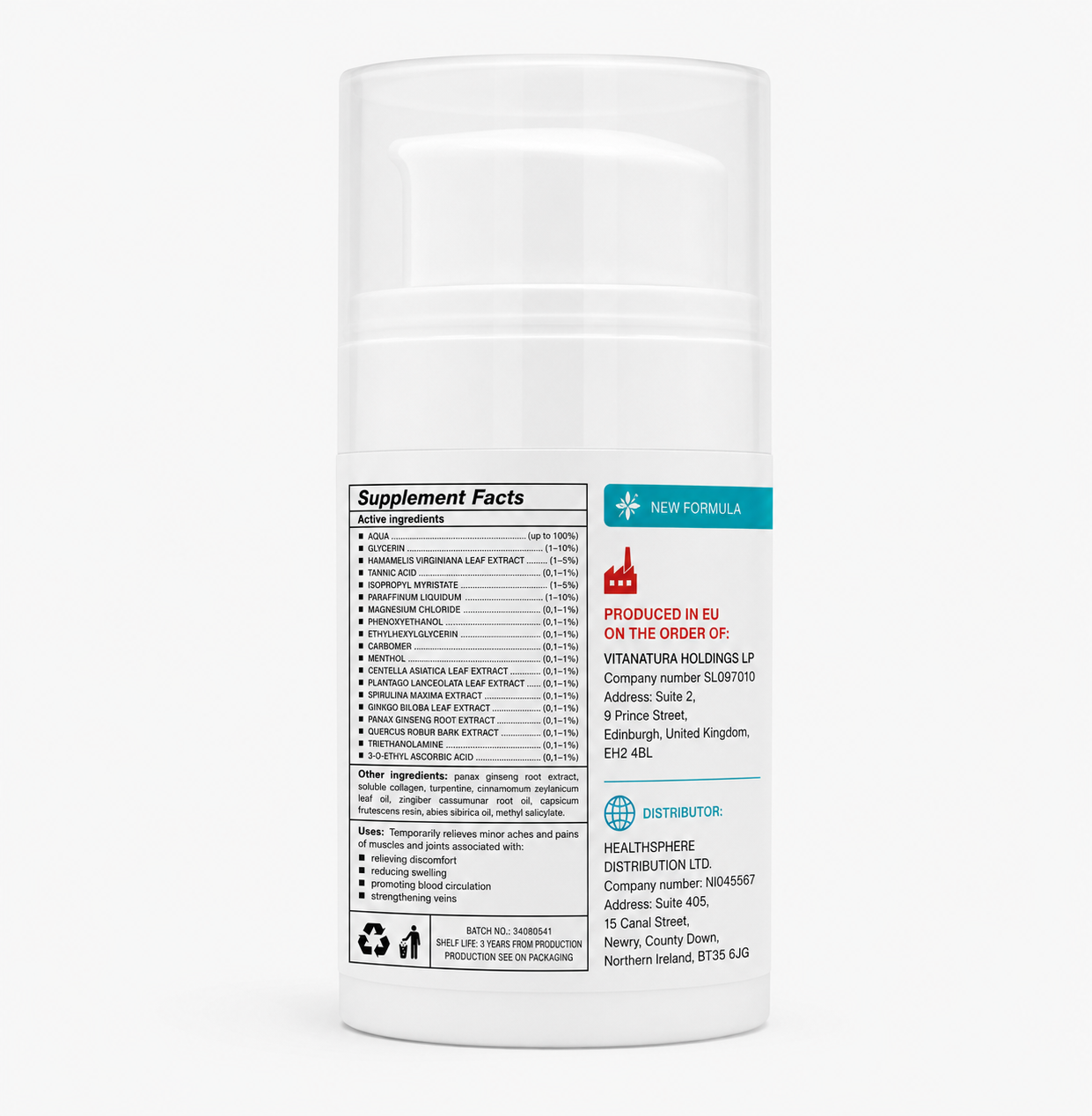 Flexosamine Aktiv Forte – Herbal Mobility Comfort Cream – 50 ml