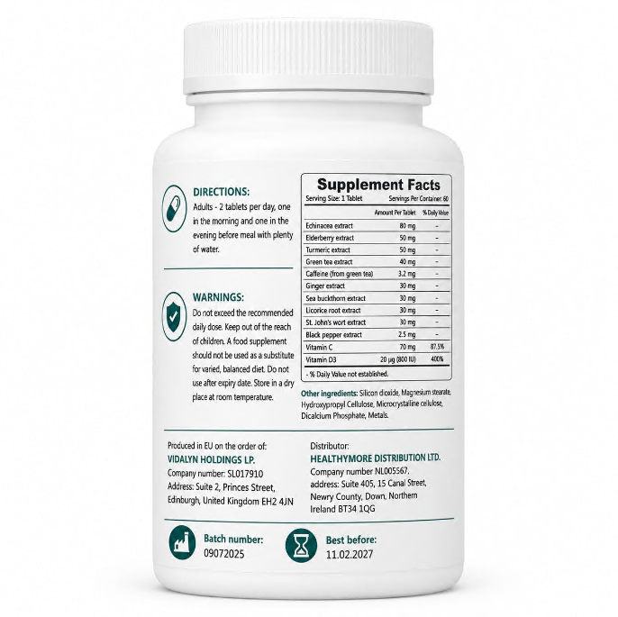 Follixin – Hair, Skin & Nail Wellness Support Capsules – 60 Capsules