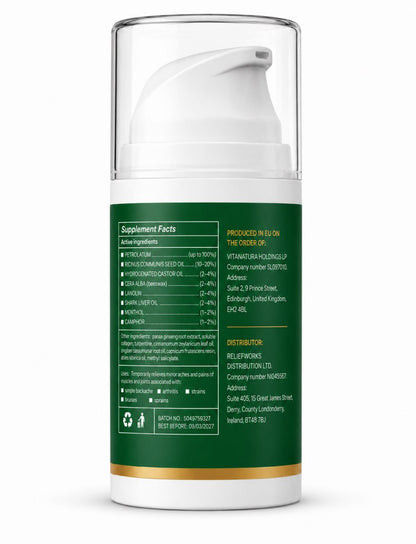 Gelurex – Cream for Joint Flexibility & Everyday Movement Support – 50 ml