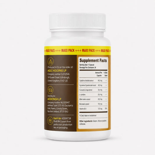 GLPura – Daily Wellness & Vitality Support Supplement – 30 Capsules