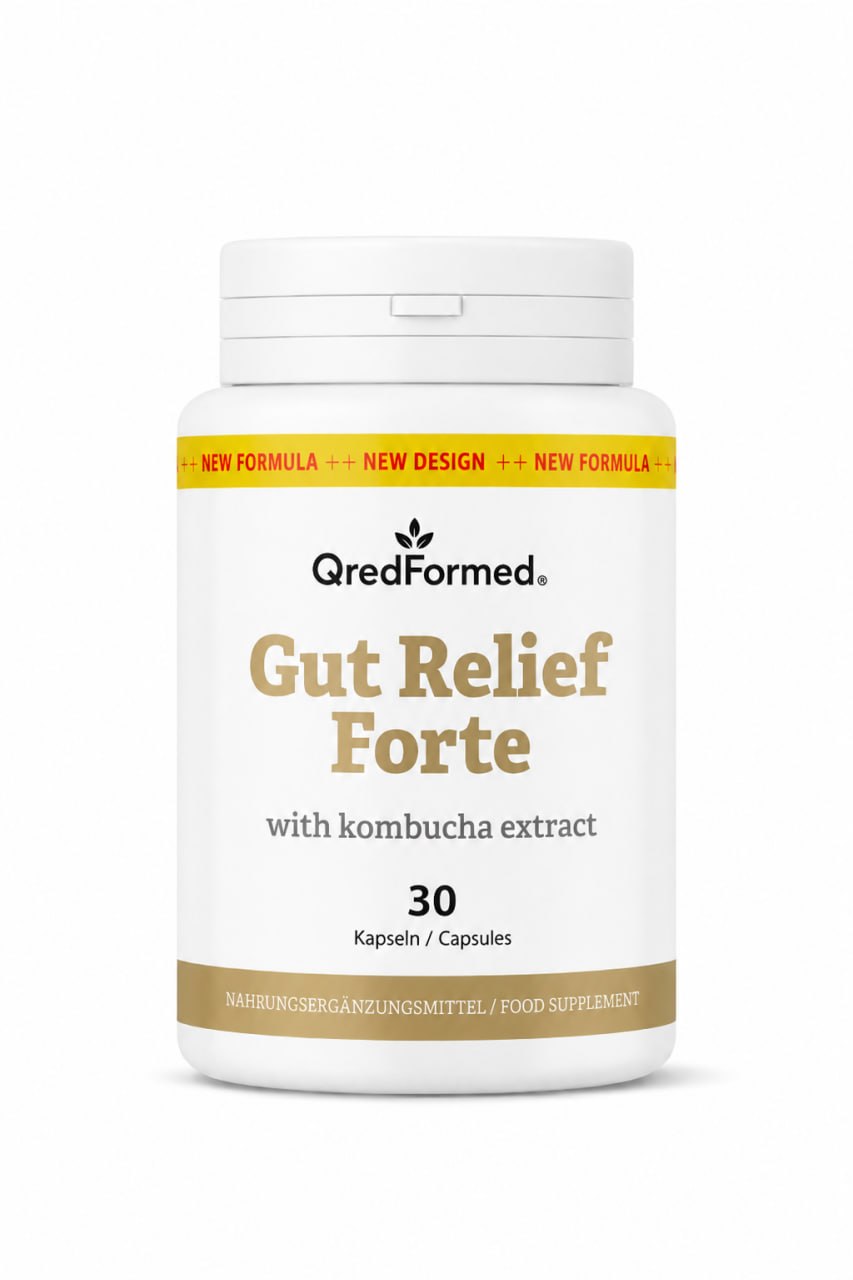Gut Relief Forte – Digestive Comfort & Metabolic Balance Support Supplement – 30 Capsules