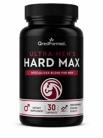 Hard Max – Men’s Vitality & Wellness Support Capsules – 30 Capsules