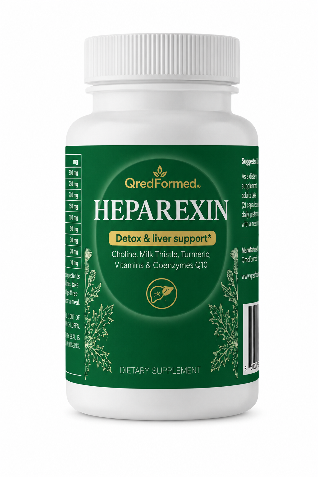 HEPAREXIN - Daily Liver & Wellness Support Supplement - 30 Capsules
