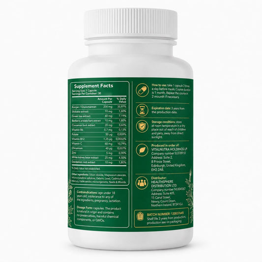 HEPAREXIN - Daily Liver & Wellness Support Supplement - 30 Capsules