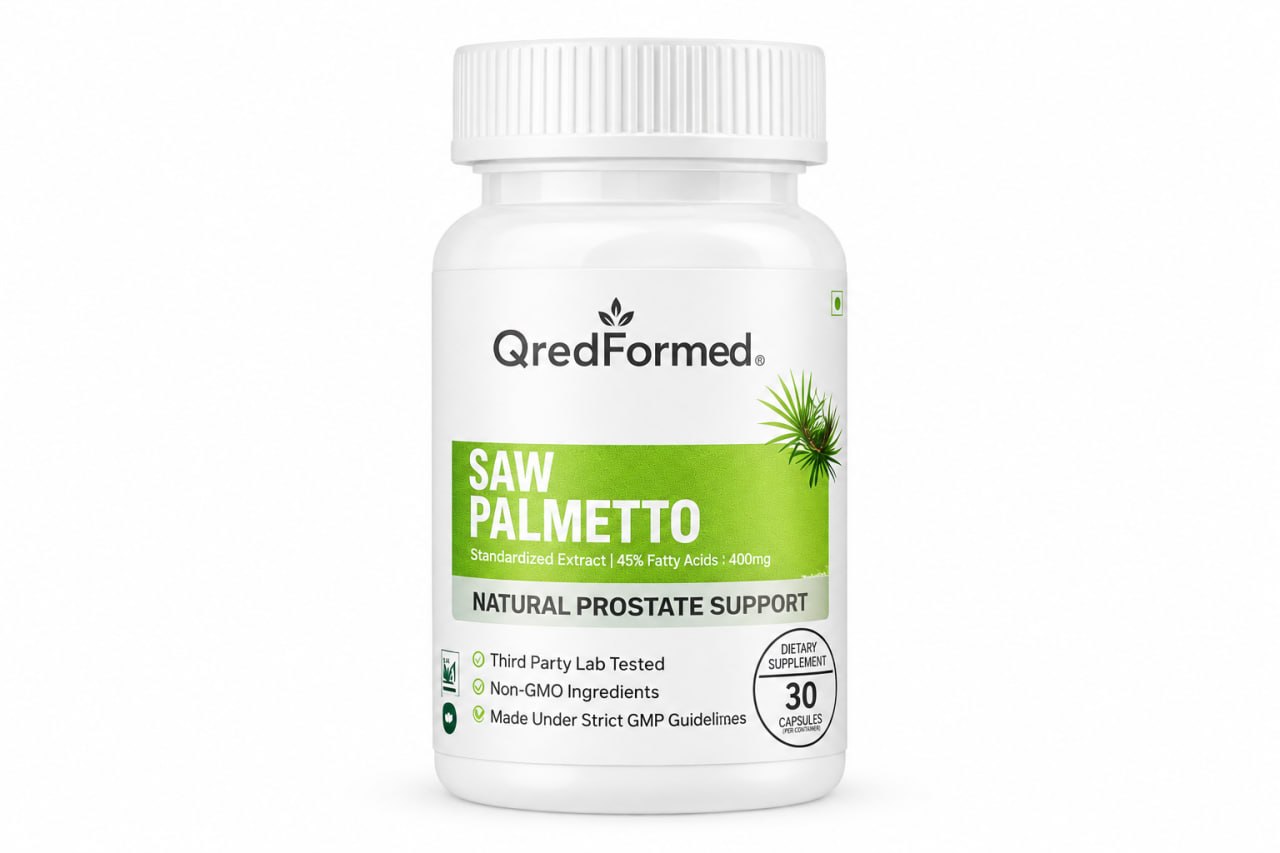 HerbaDaily Saw Palmetto – Botanical Wellness Formula – 30 Capsules