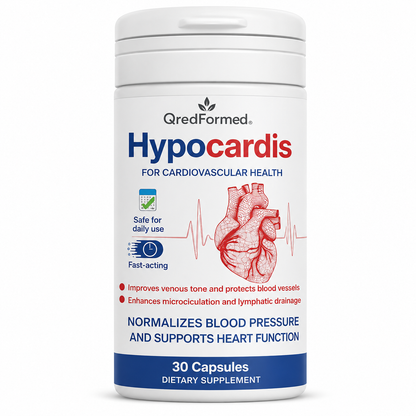 Hypocardis – Daily Cardiovascular Formula – 30 Capsules