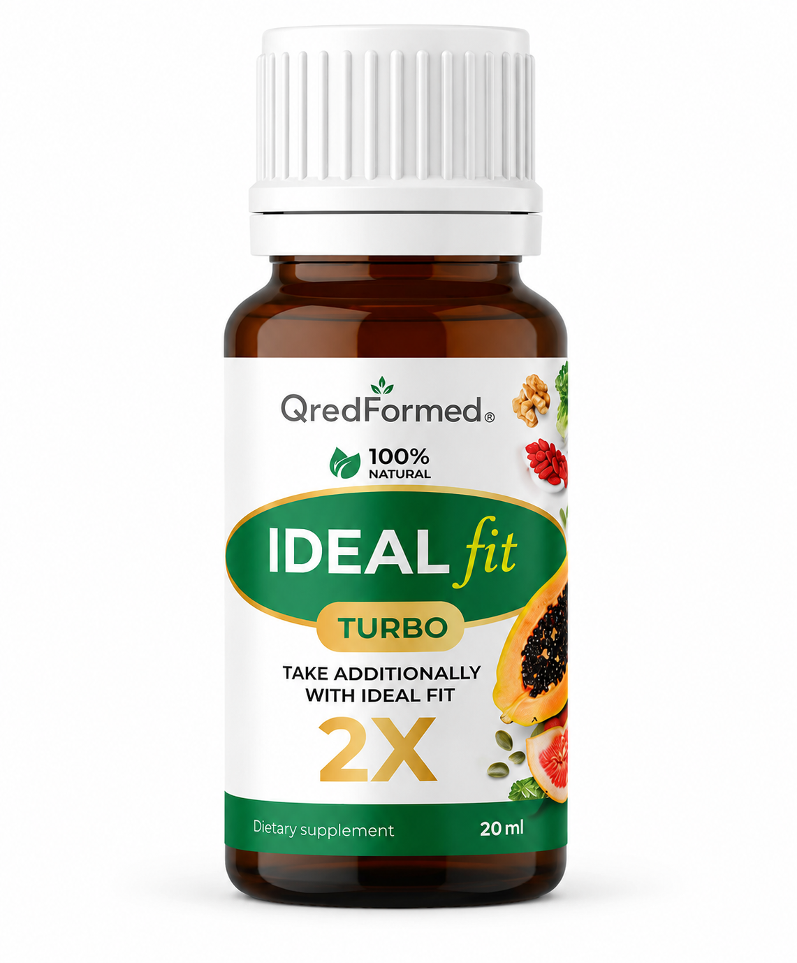 Ideal Fit Turbo - Daily Metabolism & Wellness Support - 20 ml