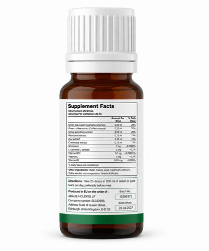 Ideal Fit Turbo - Daily Metabolism & Wellness Support - 20 ml