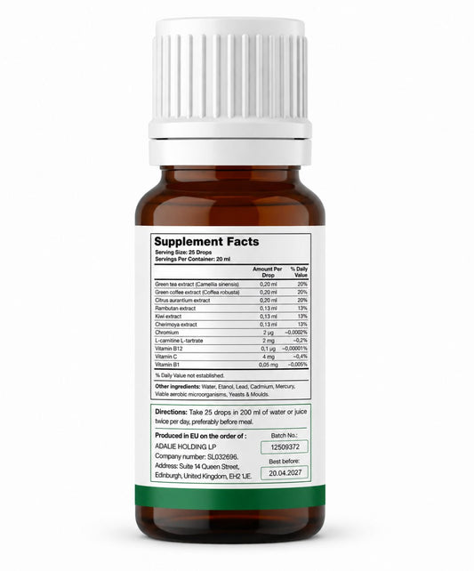 Ideal Fit Turbo - Daily Metabolism & Wellness Support - 20 ml