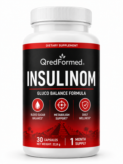 INSULINOM - Daily Nutritional & Wellness Support - 30 Capsules