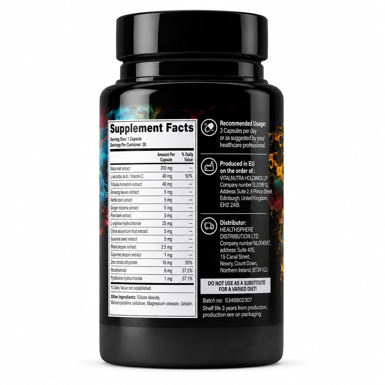 IQ Blast Pro – Mental Wellness Formula – 30 Capsules