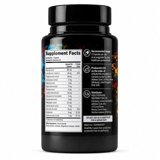 IQ Blast Pro – Mental Wellness Formula – 30 Capsules