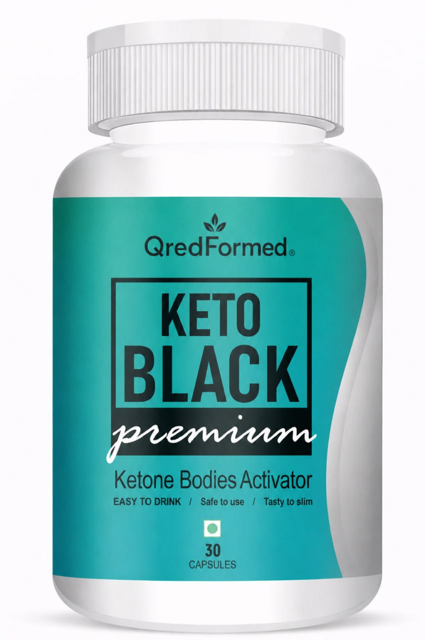 Keto Black - Keto Lifestyle & Metabolic Support Formula - 30 Capsules