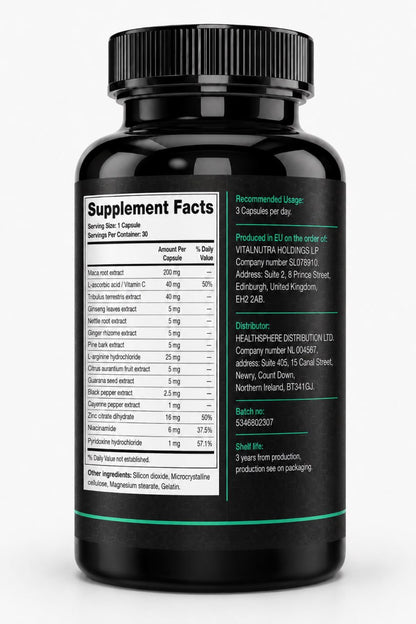 Keto Guru – Metabolism & Energy Support Supplement – 30 Capsules