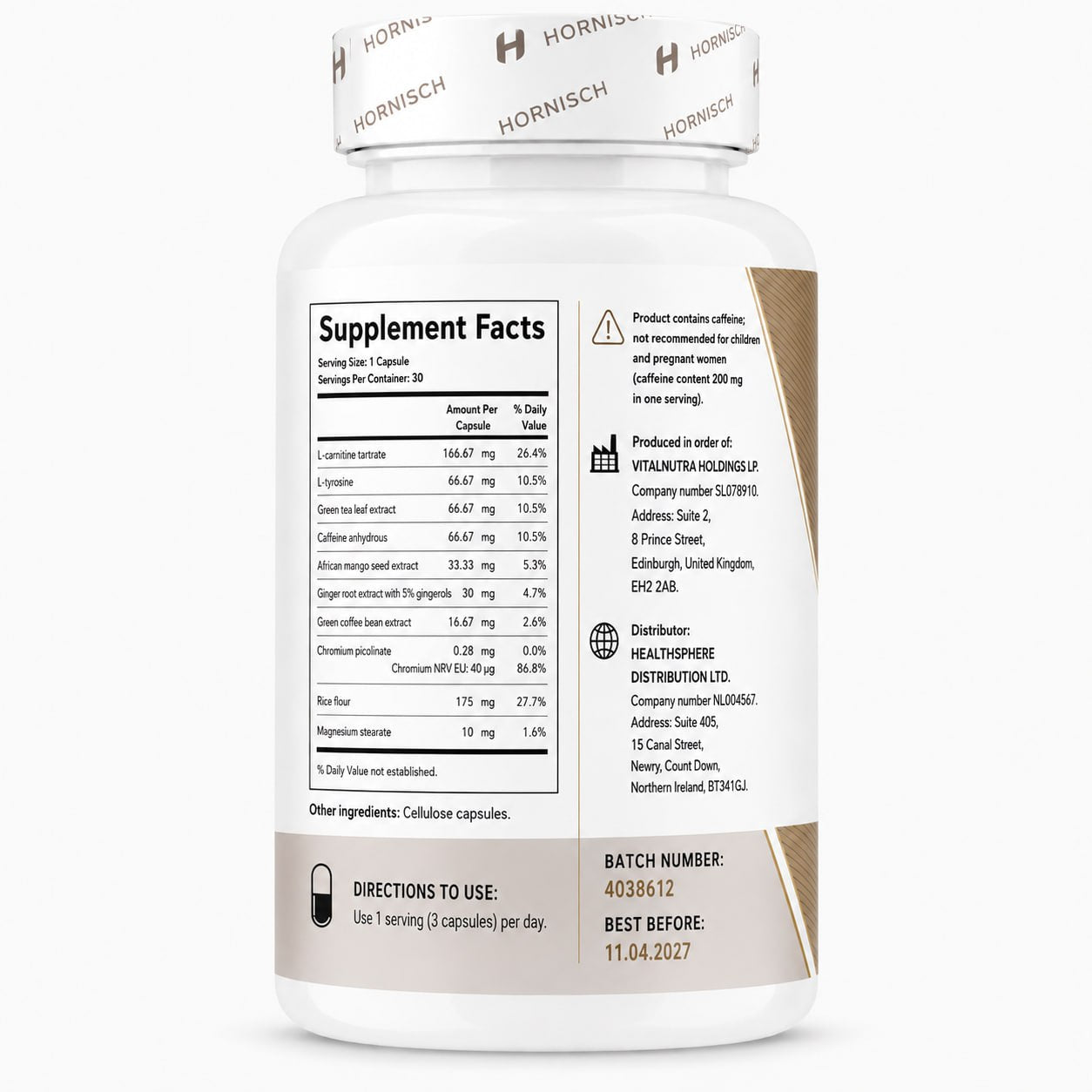 KETONE AKTIV - Active Lifestyle & Nutritional Support - 30 Capsules