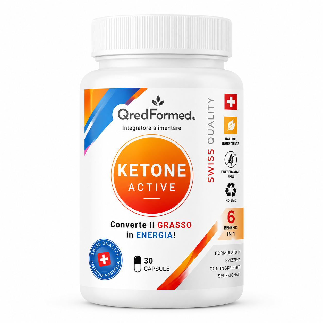 KETONE ACTIVE - Daily Energy & Active Lifestyle Support - 30 Capsules