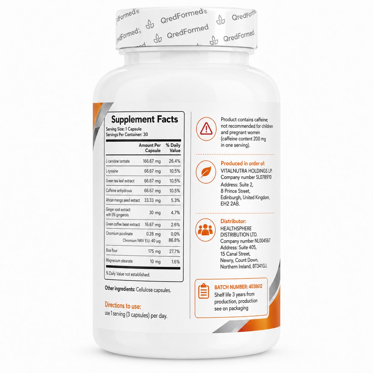 KETONE - Daily Wellness & Energy Support - 30 Capsules