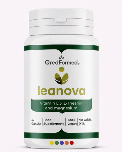 Leanova – Metabolism & Daily Energy Support Supplement – 30 Capsules