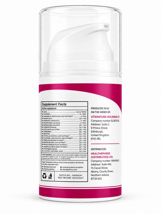 Levikose - Daily Leg Comfort Cream - 50ml