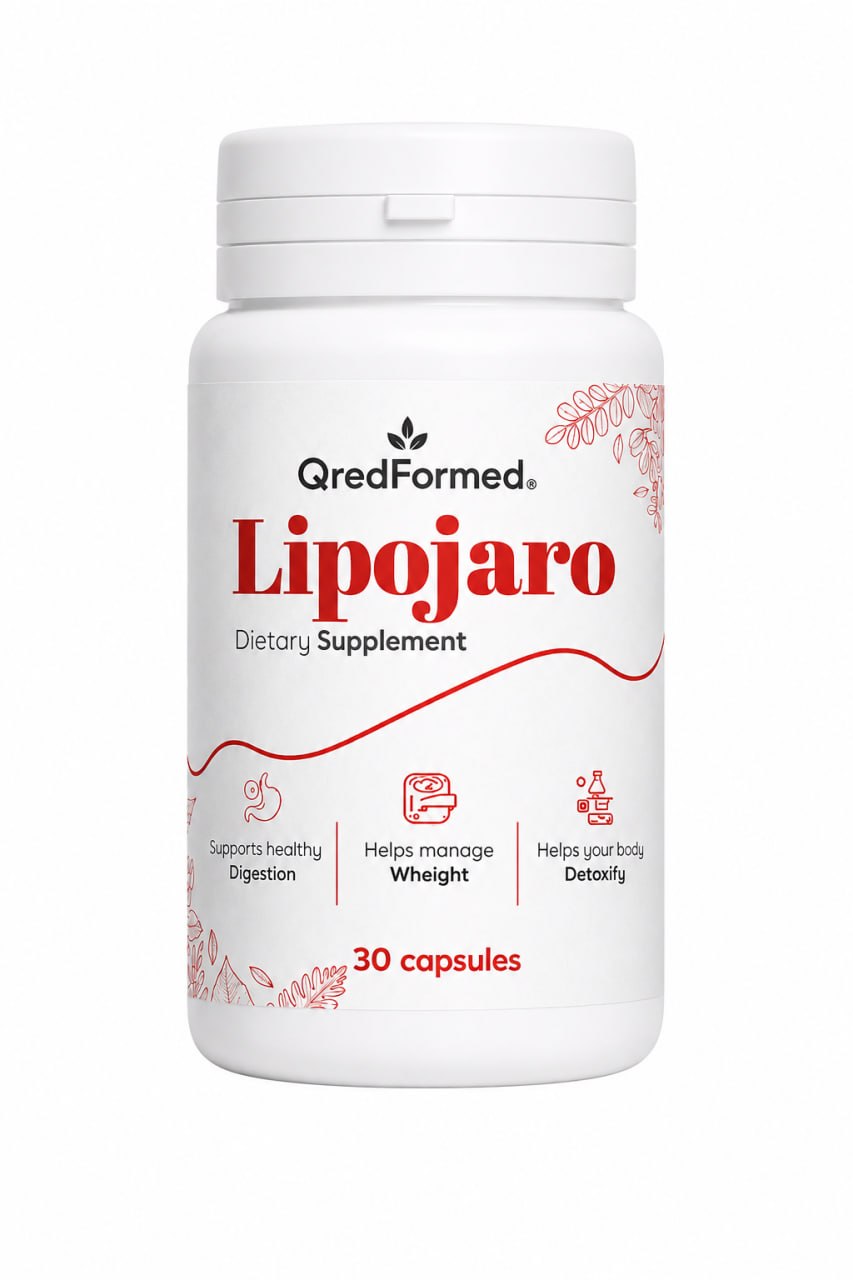 LipoJaro – Metabolism & Daily Energy Support Supplement – 30 Capsules