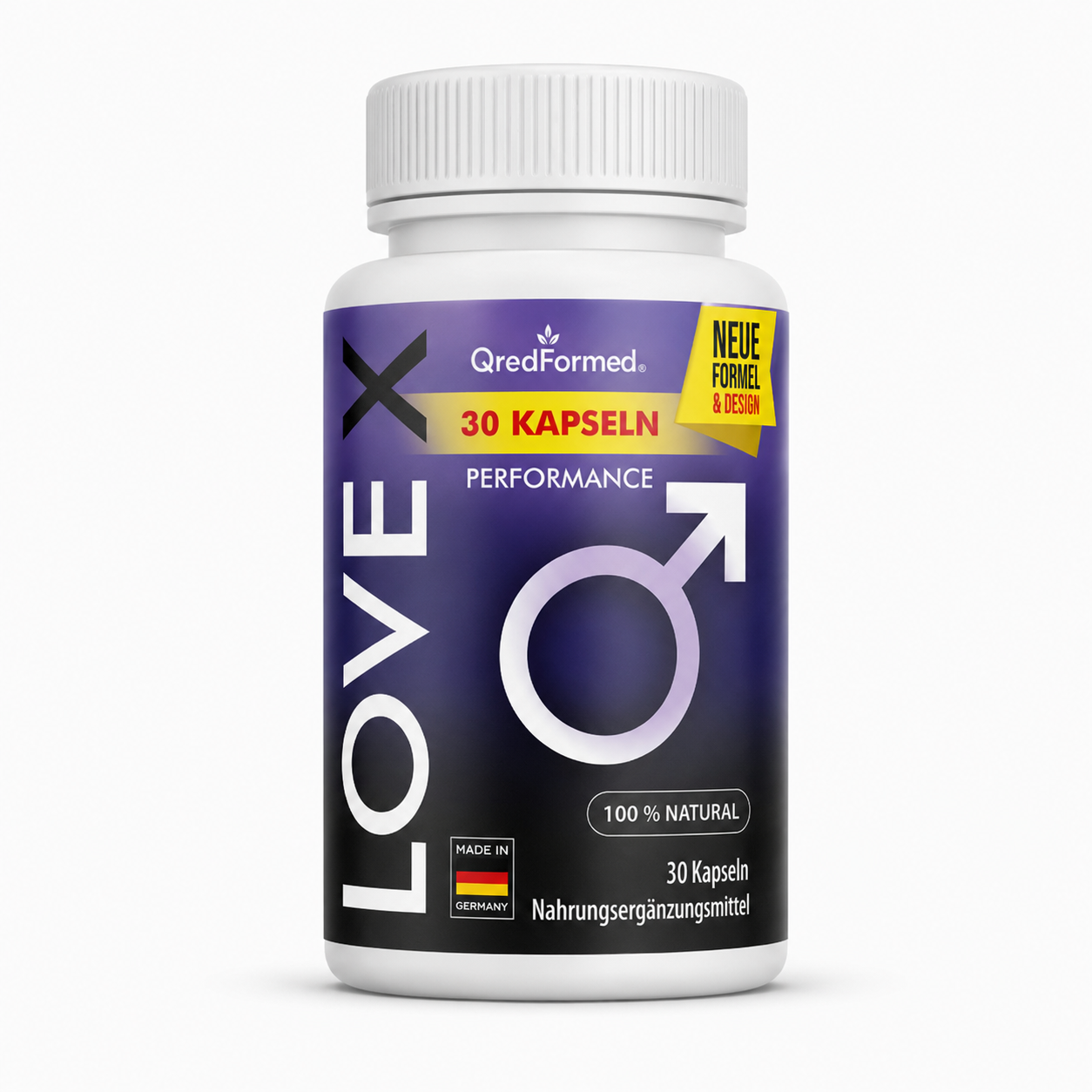 Lovex – Kapsułki wspierające witalność i dobre samopoczucie mężczyzn – 30 kapsułek