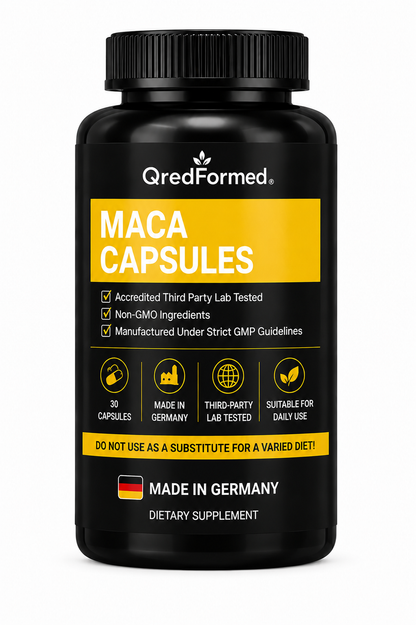 Maca Capsules – Daily Vitality & Wellness Formula – 30 Capsules