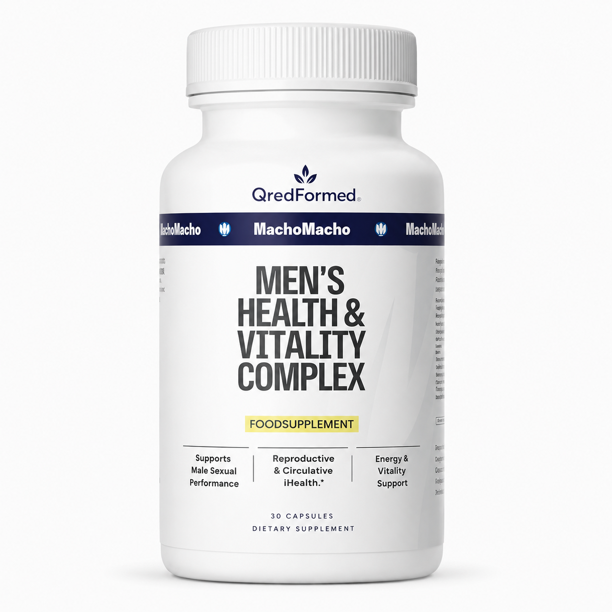 MachoMacho – Men’s Performance & Wellness Formula – 30 Capsules