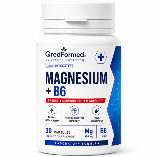 MAGNESIUM + B6 - 30 Capsules