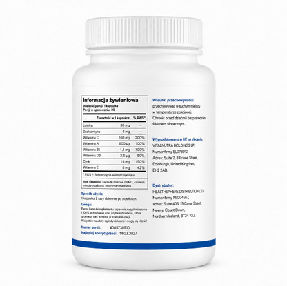 Maxiluten – Eye Wellness & Daily Vision Support Capsules – 30 Capsules
