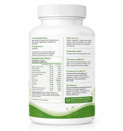 Morim Sling – Daily Weight Management & Digestive Balance Support – 30 Capsules