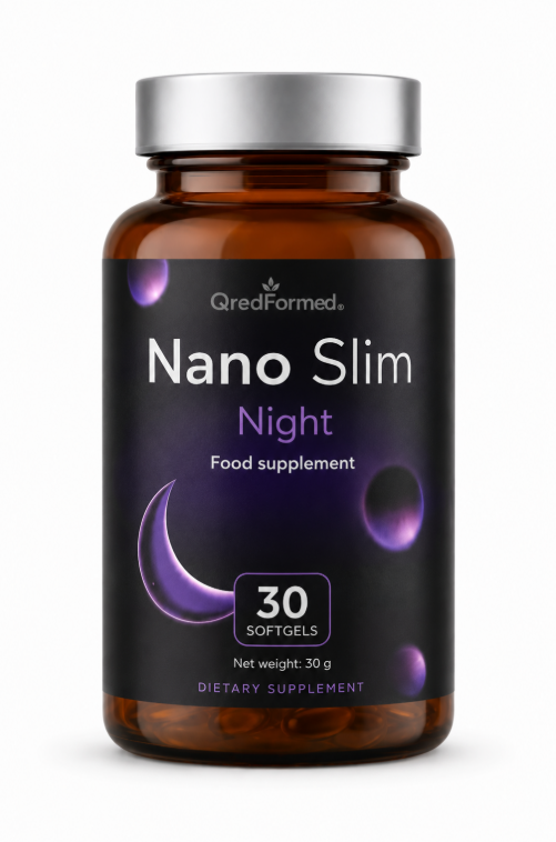 Nano Slim Night – Nighttime Wellness & Rest Support Softgels – 30 Softgels